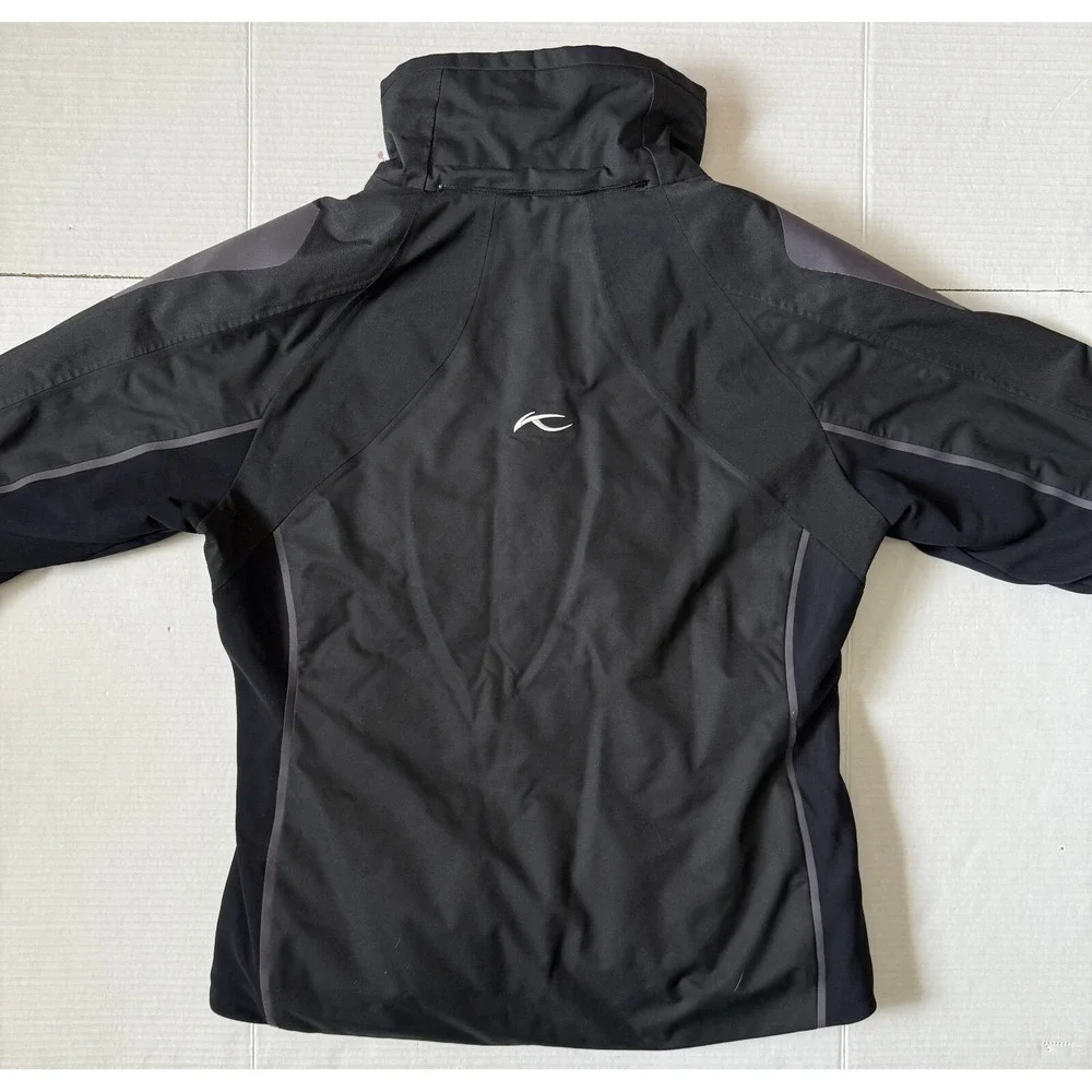 KJUS System - Men's‎ Black Storm Hood Dermizax Primalof Ski Jacket - Size 42